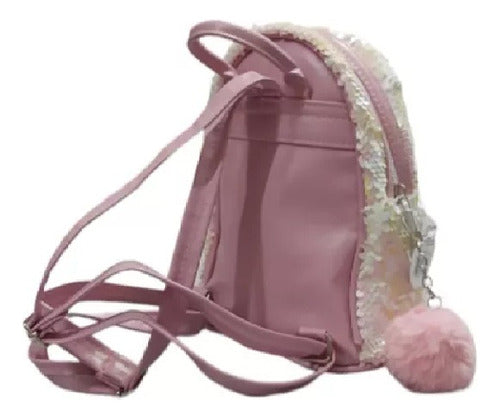 Isakito Children's Backpack with Sequins - Mouse Design 0011 1