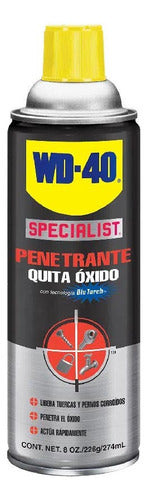 WD-40 Penetrating Specialist Rust Remover 226g - Rex 0