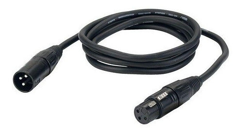 Cable Dmx Xlr Macho A Xlr Hembra Audio 15 Metros Inzzane 0