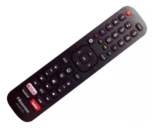Original Hisense EN2bd27h Remote Control with Netflix and YouTube Buttons 0