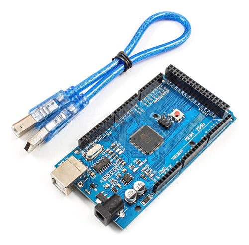 Educabot Placa Mega 2560 R3 Atmega16u C/Cable USB Robotica Domotica 0