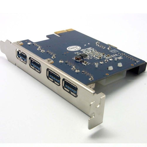 Usb3.0 7port Pci Express Card (5 Puertos Usb 3.0 Y Usb 3.0 I 3