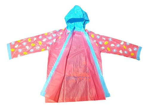 Wabro Piloto Y Paragua Impermeable Infantil Lluvia Hello Kitty 7