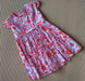 Red Baby Girl Dress Solero 3-6 Months for Parties 4