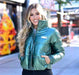 Women's Metallic Puffer Jacket 2