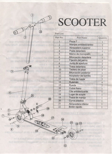 Generic Aluminum 2-Wheel Kids Scooter 1