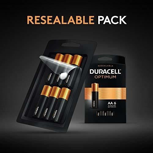 Pilas Duracell Optimum Aaa Potencia Duradera Pack De 22 3