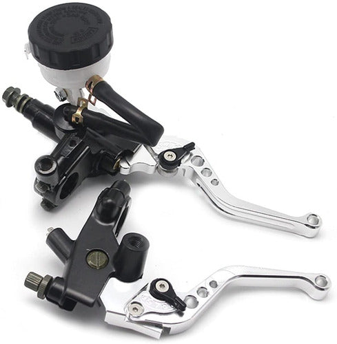 Power Maxx Adjustable Brake and Clutch Levers for Hydraulic Pumps - Black 0