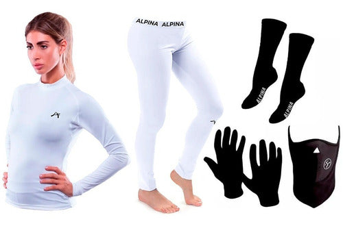 Alpina Thermal Set + Gloves + Mask + Socks 8