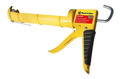 Yellow Rottweiler Evol 0130 Adhesive and Sealant Cartridge Applicator Gun 0