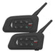 Intercomunicador Casco Moto Ejeas V4 Plus Duo  (2 Intercom) 0