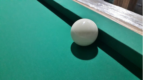 METEGOLES ZONA NORTE GARIN - White Ball for Pool 60mm, for 57mm Balls 1