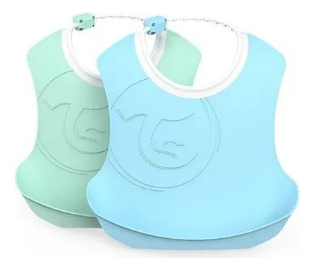 Twistshake Soft Bib X2 4 Months+ BPA Free 1