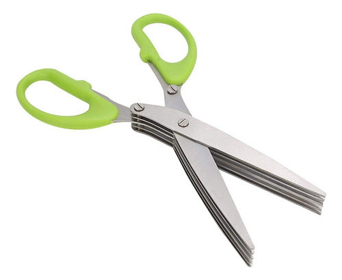 Stainless Steel Multi-blade Scissors 0