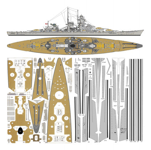 Gneisenau 1:400 / Papercraft Mejrado (Downloadable) 0