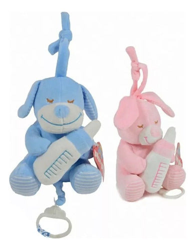 Phi Phi Toys Soft Plush Crib Toy with Melody 1