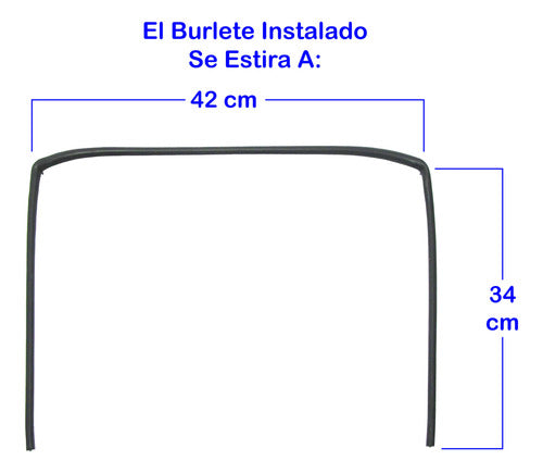 Burlete Horno Para Cocina Longvie 13411xf 2