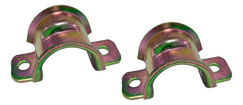 GRPARTS Kit 2 Stabilizer Bar Clamps for Ford Focus 0