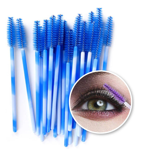 Baires Beauty Shop Eyebrow and Eyelash Comb Brush Set X 10 0