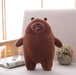 Set of 3 Boisterous Bears Plush Toys - Panda, Polar, Brown 20cm each 3