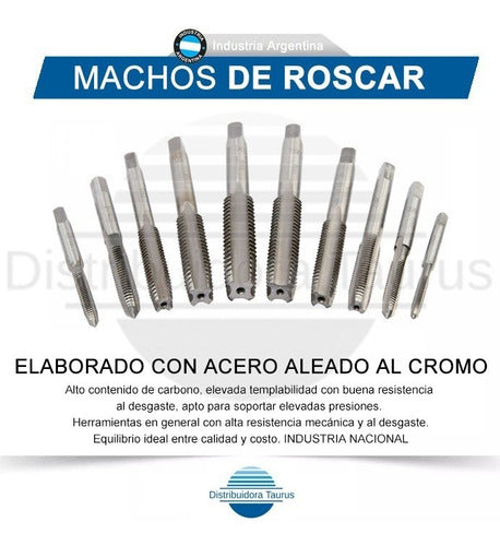 Machos De Roscar - Rosca Metrica 10x1.50 - Ind. Argentina 1