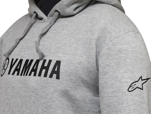 Yamaha Hoodie Kangaroo with Hood Grey Alpinestars 1