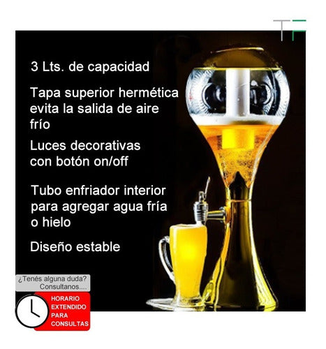 Dispensador De Cerveza/bebidas 3lts. ¡¡ Entrega Inmediata !! 1