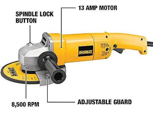 Dewalt Dw840 Trituradora Angular Media De 7 1