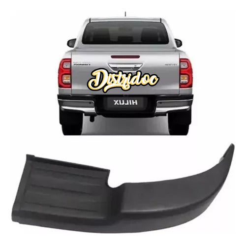 DC Moldura Puntera Derecha Paragolpe Trasero Toyota Hilux 2016 4