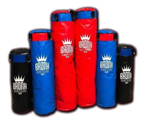 Boxing Bag 1.50cm + Chain + Support Brand Bronx 1