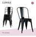 Lumax Pack 4 Sillas Tolix Varios Colores Living Comedor 4