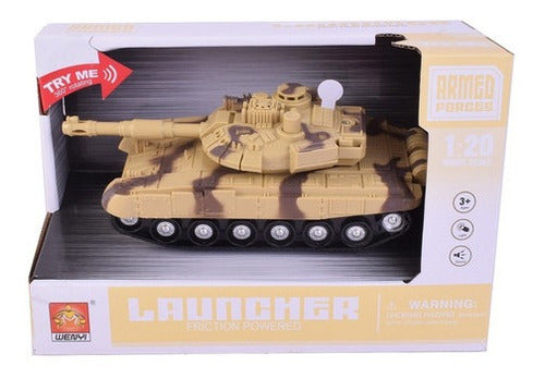 Cebra Military Tank with Light and Sound 0