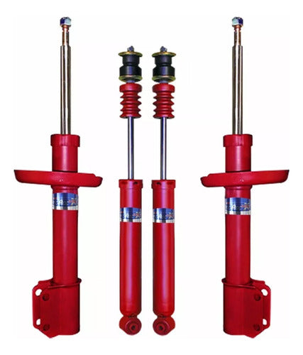 Set of 4 Shock Absorbers for Chevrolet Corsa 1.6 GLS 1.6 1999-2010 0