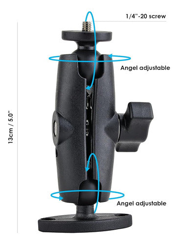 Soporte Universal De Montaje En Pared Powrig Con Conector De 1