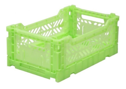 Foldable Stackable Midi Basket Ay-Kasa Aykasa Fluorescent 0