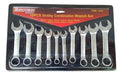 Eurotech 10-Piece Short Combined Wrench Set 10 to 19mm E1 0