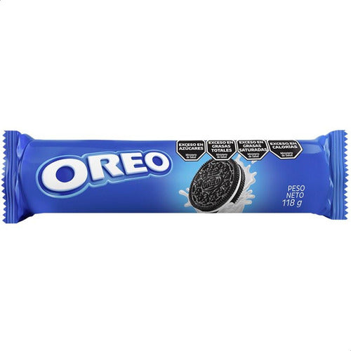 Oreo Galletitas De Chocolate Rellenas Clasicas - Pack X3 1