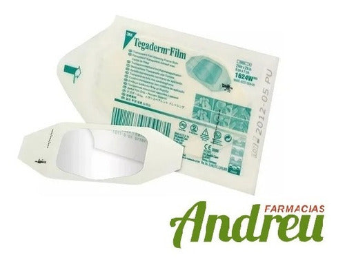 Tegaderm Film 3m De 6cm X 7cm Apósito Impermeable Transp. 0