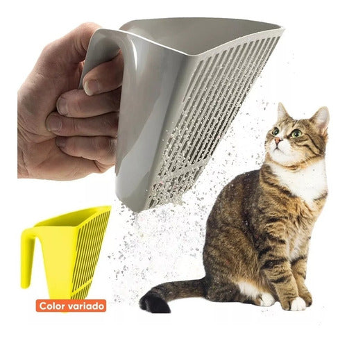 Moderna Pala Limpieza Litera Higiene Gatos Moderna Scoop & Sift 4