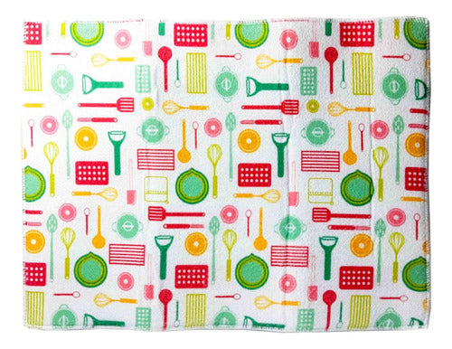 Dish Drying Mat Microfiber Absorbent Plate Glass Kitchen Bz3 0