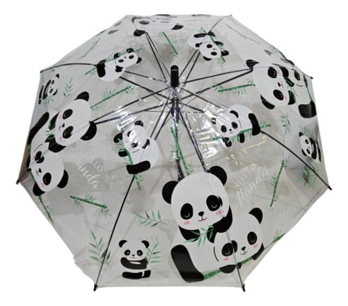 Chain Kids Plastic Umbrella with Adorable Animal Designs 0