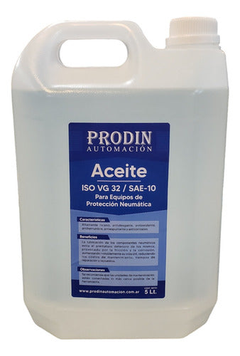 A&A Aceite Neumático Equipos De Protección SAE 10 ISO VG32 5 Lts 0