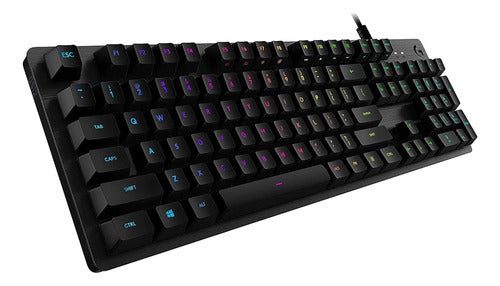 Logitech G512 Lightsync RGB Mechanical Gaming Keyboard, Di 0