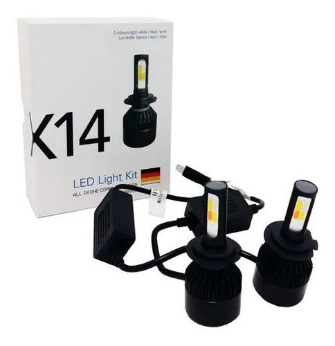 Kit Cree Led H7 9006 4 Colors X14 32000lm for Cars 2