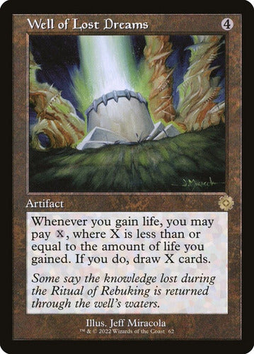 Magic The Gathering Well Of Lost Dreams (Old Frame) Nps 0