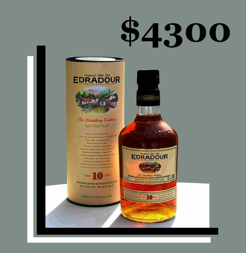 Whisky Edradour 10 Años Highland Single Malt 1