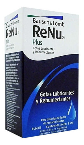 Bausch + Lomb Renu Lubricating Drops for Contact Lenses 0