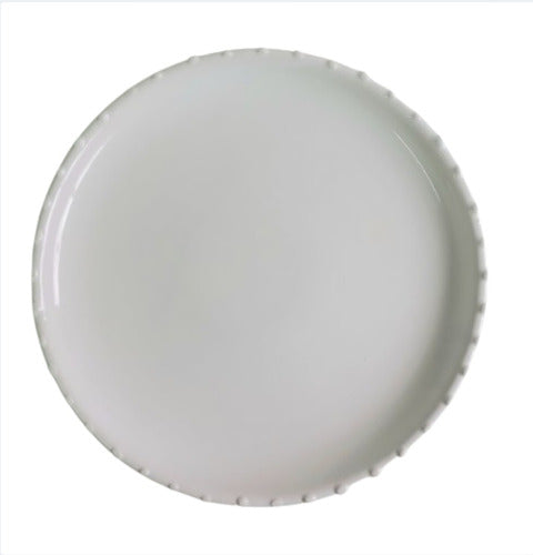 Taller de Regalos White Ceramic Cake Stand 26.5 cm Diameter 1