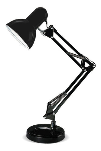 Dabor Classic Double Arm Black Technical Drawing Desk Lamp 0