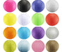 Pack of 5 Chinese Paper Lanterns 30cm - Assorted Colors 0